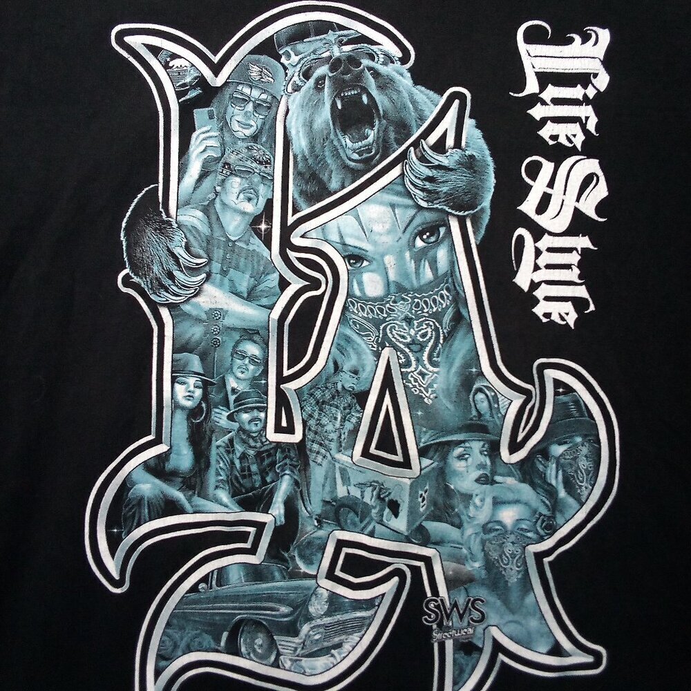Vintage Streetwear Supply LA Los Angeles Lifestyle T-Shirt